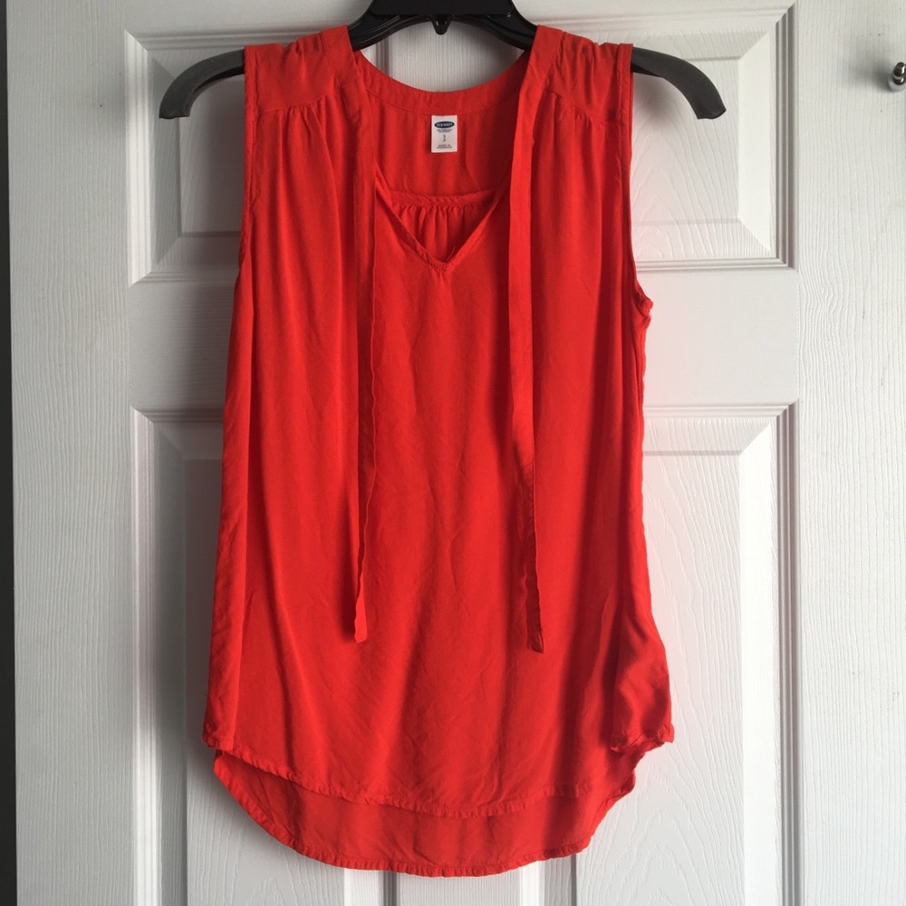Old Navy, orange tank top